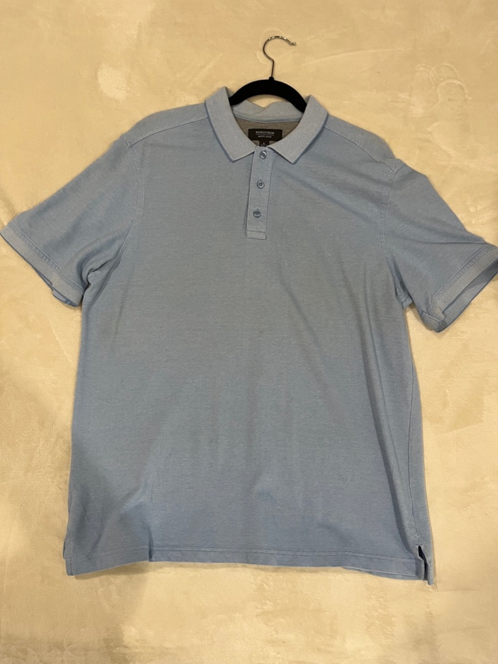 Nordstrom Light Blue Men's Polo Shirt